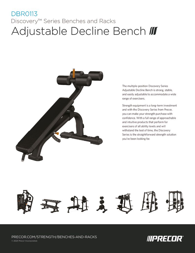 SS DBR0113 Adjustable Decline Bench NA 8.5x11