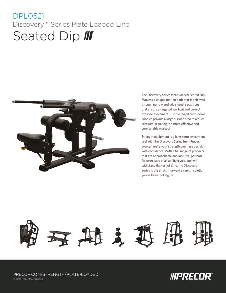 SS DPL0521 Seated Dip NA 8.5x11
