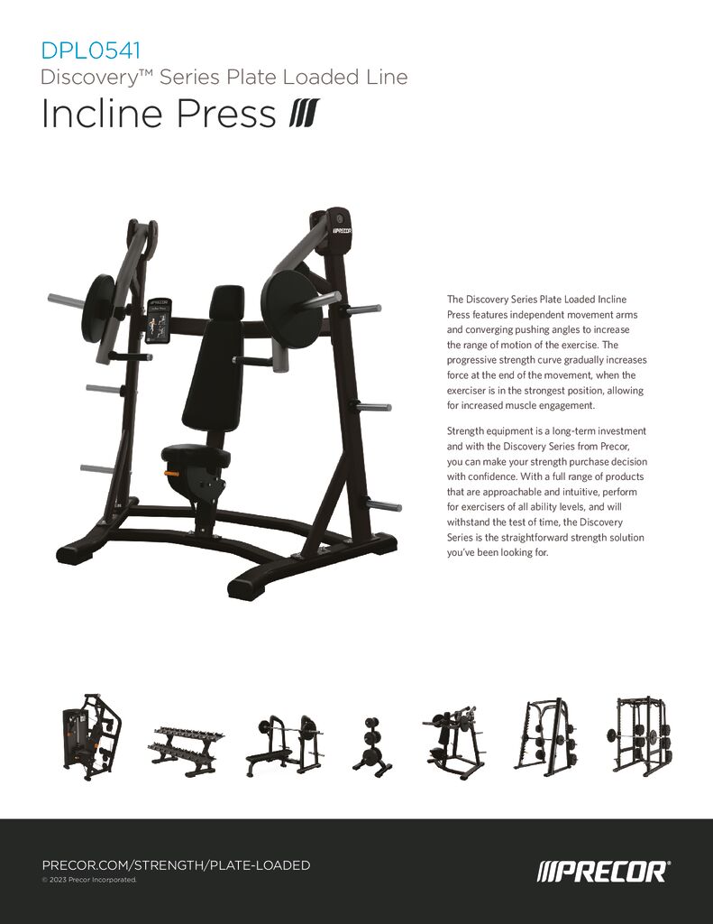 SS DPL0541 Incline Press NA 8.5x11