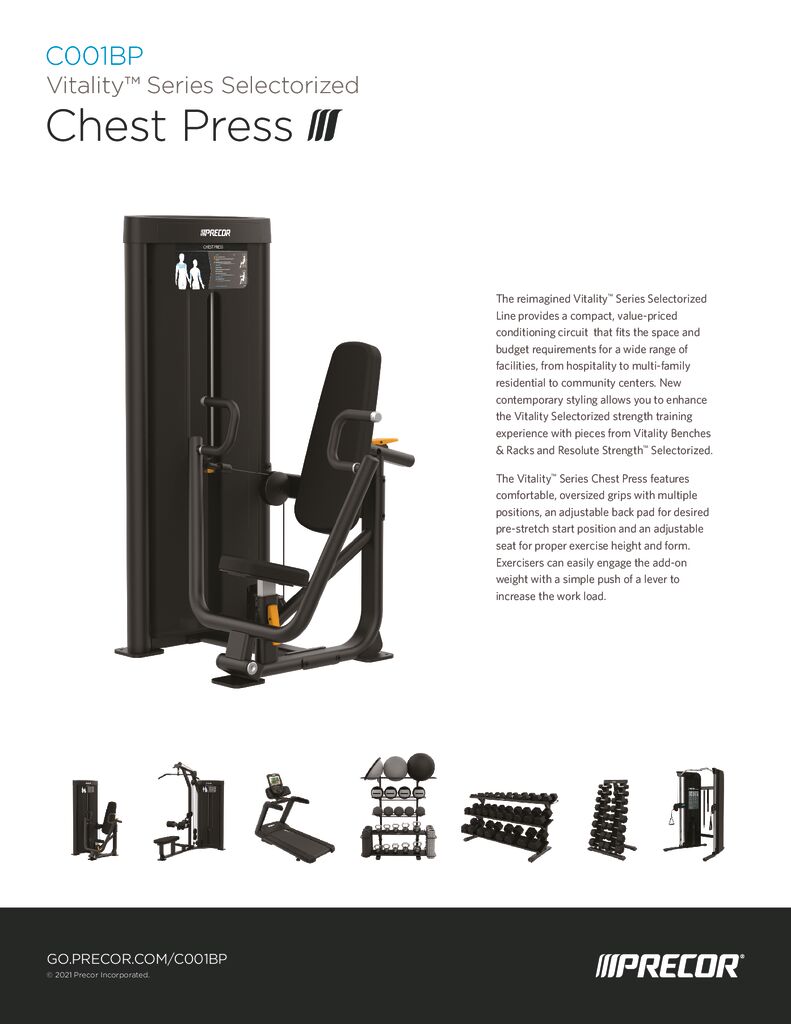 SS VSLC001BP Chest Press NA